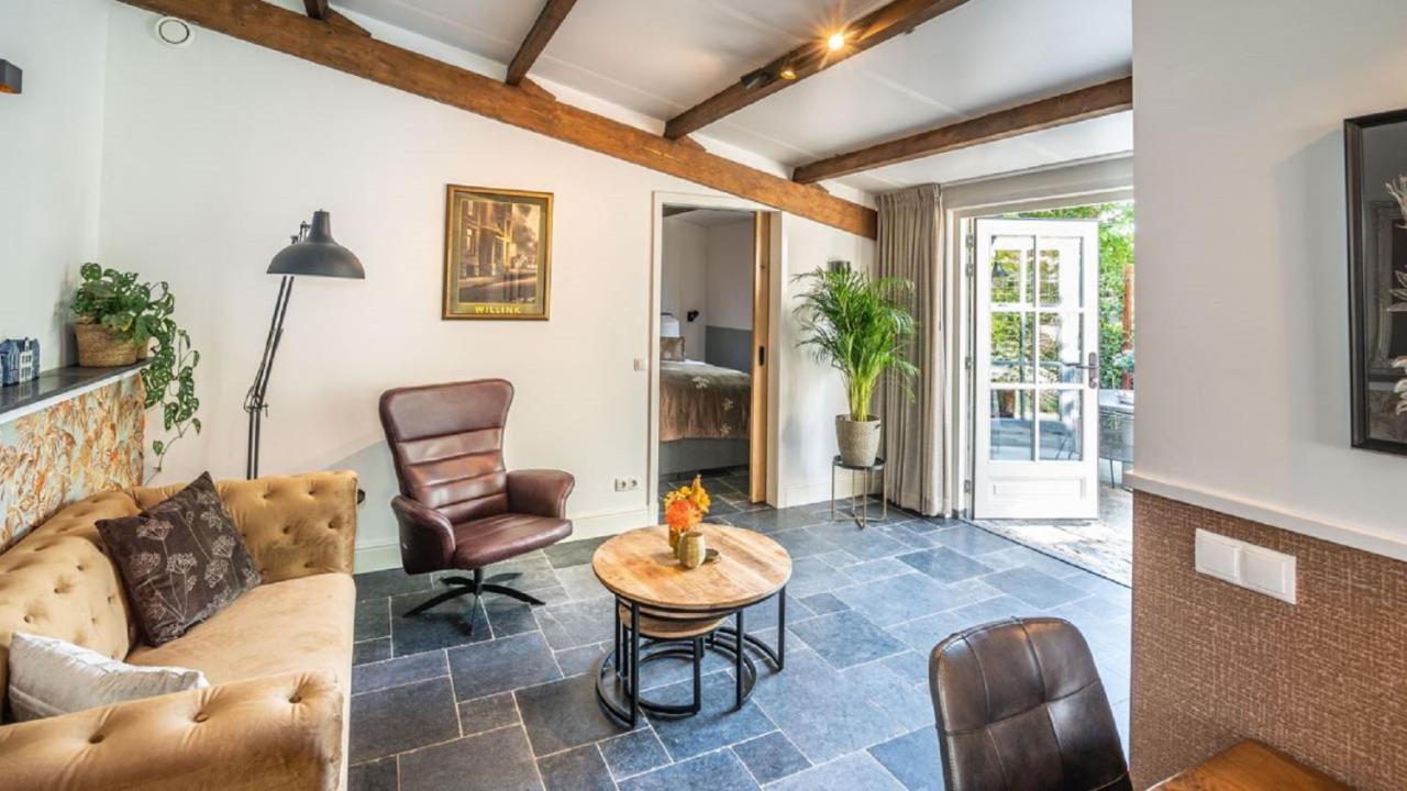 B&B Zilverstad Huisje De Veerpoort Schoonhoven Exterior foto